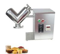 ALSUP VH-2 Petit Mélangeur, Expérimental de Type V Mélangeur, 2L Mélangeur de Poudre Sèche, Mélangeur de Particules et de Granulés, 0.25 Kw, 24 Tr/Min, Acier Inoxydable