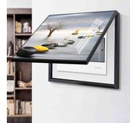 ALSUPEU Couvercle de boîte de Compteur électrique, Couvercle de Boîte Électrique Couvercle de Compteur Électrique Décoratif Moderne Comptoirs de Boîte de Compteur Amovibles,014,40 * 30cm