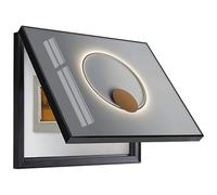 ALSUPEU Couvercle de boîte de Compteur électrique, Couvercle de Boîte Électrique Couvercle de Compteur Électrique Décoratif Moderne Comptoirs de Boîte de Compteur Amovibles,002,50 * 40cm