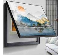 ALSUPEU Couvercle de boîte de Compteur électrique, Couvercle de Boîte Électrique Couvercle de Compteur Électrique Décoratif Moderne Comptoirs de Boîte de Compteur Amovibles,015,60 * 50cm