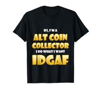 Alt Coin Collector Costume GPU Spec Mining Crypto Miner Meme T-Shirt