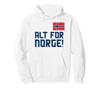 Alt for Norge! Norvège, Drapeau norvégien, Patriotique norvégien Sweat à Capuche