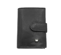 Alta Moda PORTAFOGLIO Uomo - Portafoglio Uomo in Pelle Con Blocco RFID, Portamonete, Porta Carte e Documento, Design Elegante e Compatto, Idea Regalo