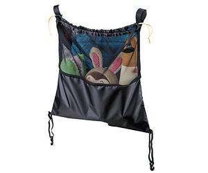 Altabebe AL1005 Sac en Maille pour Poussette, Noir, 1 Pièce