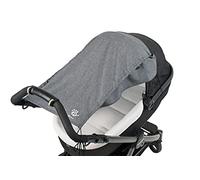 Altabebe AL7013-30 Pare-soleil pour poussettes avec protection latèrale, Lifeline Gris foncé