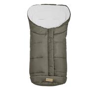 Altabebe Chancelière universelle pour poussette et landau - Doublure en polaire antidérapante - 3 fermetures éclair - Coupe-vent et imperméable - Couleur : granite-whitewash - AL2203-21