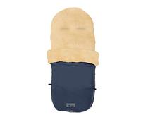 AltaBeBe MT2280LP-62 Bugaboo & Joolz Chancelière d'Hiver Avec Fourrure de Mouton pour Poussette Bleu Marine 12-36 Mois