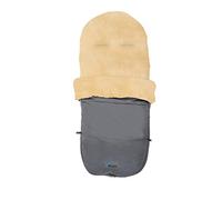 AltaBeBe MT2280LP-64 Bugaboo & Joolz Chancelière d'Hiver Avec Fourrure de Mouton pour Poussette Gris Foncé 12-36 Mois