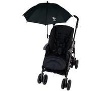 altabebe ombrelle pour poussette universelle anti-uv 50+, noir G