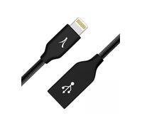 Altadif ALTCABLAMFIBLK câble Lightning 1 m Noir