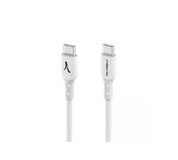 Akashi Câble USB-C vers USB-C ALTCABLTCTCWH 1 m Blanc
