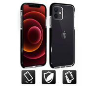 Altadif ALTCIP12STRG coque de protection pour téléphones portables 13,7 cm (5.4 ) Housse Noir, Transparent Apple iPhone 12 Mini