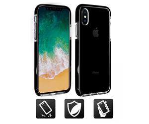 Altadif ALTCIPXSMAXSTRG coque de protection pour téléphones portables 16,5 cm (6.5 ) Housse Noir, Transparent Apple (brand) iPhone Xs Max