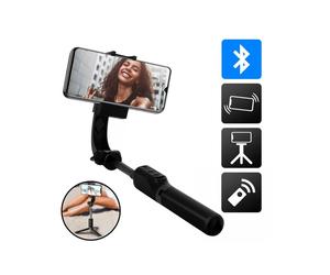 Altadif ALTGIMSELFTRI3IN1 bâton support pour selfies Smartphone Noir