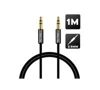Altadif ALTJ35B câble audio 1 m 3,5mm Noir