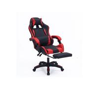 Altair - Chaise Gaming De Bureau Ergonomique Inclinable Noir Et Rouge Noir