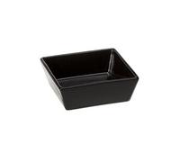 Ferplast Altair 14 Bol en céramique pour Chats et Chiens, 14 x 14 x 5 cm, 0,5 l, Noir