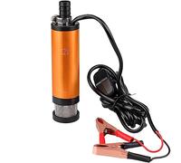 Altamejor DC 12V 38mm Pompe à Huile Avec Clip Diesel Fioul Eau Pompe Carburant, Pompe Vidange Huile Moteur, Filtre Amovible pour Voiture Caravane Marine Bateau