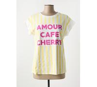 altamira tee-shirts et débardeurs femme de couleur jaune