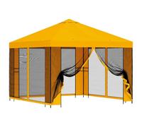Altana 3 x 3 m Beige Polyester & Acier 190 gsm