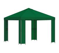 Altana 3 x 3 m Beige Polyester & Acier 190 gsm