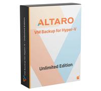 Altaro VM Backup for Hyper-V Unlimited Edition Prolongation 1 An Maintenance
