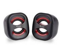 altavoces equip life 2.0 mini 6w rms negro y rojo G