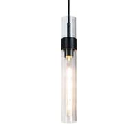 Altavola Design Pure lampe suspendue 1x6 W noir-transparent LA013/P