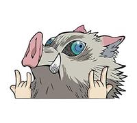 ALTcompluser Autocollant pour voiture - Motif : Demon Slayer Kimetsu No Yaiba