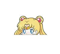ALTcompluser Autocollant pour voiture - Motif Sailor Moon - En vinyle - 14 x 8 cm