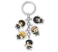 ALTcompluser Porte-clés en acrylique avec motifs du manga L’Attaque des Titans