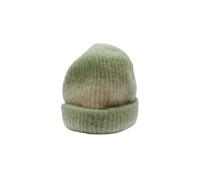 Altea - Bonnet Doux en Alpaga Vert et Beige - unisex - Accessoires - Multicolore - Taille: ONE Size