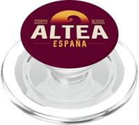 Altea Costa Blanca Espagne | Altea España Retro Wave Logo PopSockets PopGrip pour MagSafe