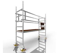 ALTEC AluLight® 2.0 300 - AH 3 m - Largeur : 70 cm - Longueur : 2,5 m - Échafaudage professionnel