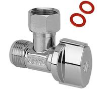 Arco Robinet d'arrêt DE741U – laiton équerre 1/4 de tour Ø12 x 17 pour WC