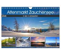 Altenmarkt Zauchensee (Wandkalender 2026 DIN A4 quer), CALVENDO Monatskalender: Die schönsten Plätze in Altenmarkt Zauchensee in den 4 Jahreszeiten