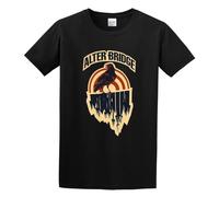 Alter Bridge T-Shirt Graphic Tee Printed Top Mens Black Shirt M