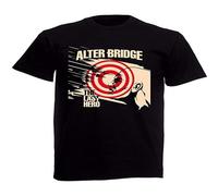 Alter Bridge The Last Hero Mens Black Rock T Shirt Black S