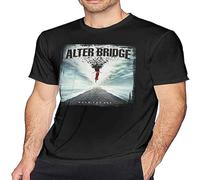 Alter Bridge Walk The Sky T Shirt Men's Fashion Cotton Round Neck Short Sleeve Tees Black L