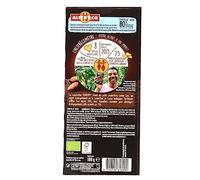 ALTER ECC - Chocolat Noir Intense Bio 80%, Arômes Authentiques République Dominicaine, 100g - Lot De 4