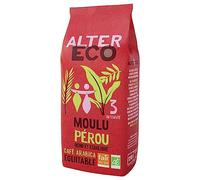 ALTER ÉCO - Café 100% Arabica, Origine Pérou, Torréfaction Moyenne, 260g - Lot De 4