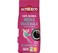 ALTER ECO - Café Moulu Bio 100% Arabica, Torréfaction Française, 260g - Lot De 3
