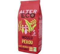 ALTER ECO - Café Pérou 100% Arabica, torréfaction artisanale, notes de noisettes et d'agrumes, issu de l'agriculture biologique, 260g. - Lot De 3 - Vendu Par Lot