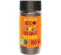 ALTER ECO - Café Soluble Bio Pur Arabica, Saveur Intense et Arôme Authentique (Pot 100g) - Le Lot De 3