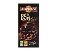 Alter Eco Chocolate Negro 85% Peru Bio 100g