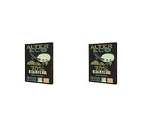 ALTER ECO - Tablette Chocolat Noir 70% - Notes boisées - Bio & Équitable - Origine Équateur - 100 g (Lot de 2)