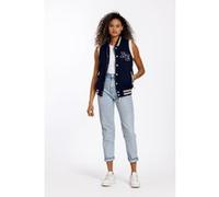 ALTER EGO Fenna Jacket Navy / Off White Taille: M | Vestes sans manches Outlet | Femme | Bleu