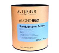 Alterego Blondego Pure Light Blue Powder 500gr - poudre décolorante bleue compa