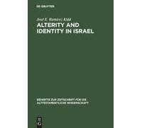 Alterity And Identity In Israel