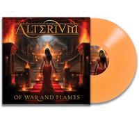 ALTERIUM - OF WAR AND FLAMES (REISSUE)(CLEAR ORANGE VINYL)